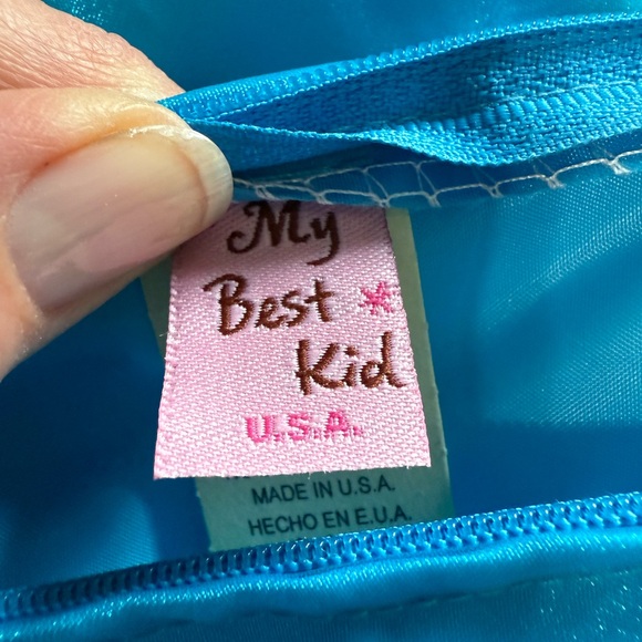 My Best Kid Size 9-10 Special Occasion Dress with Sheer Wrap - Picture 9 of 10